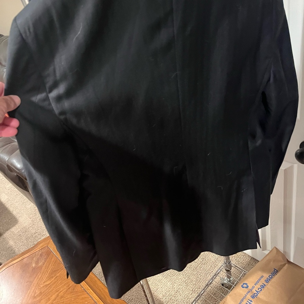 Jos. A. Bank Black Tuxedo with Structured Shoulders and Notch Lapels - Picture 3 of 7